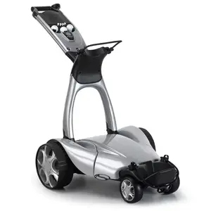 Chariot électrique Golf X9 Follow - Signature Range de qualité supérieure avec télécommande et batterie supplémentaire