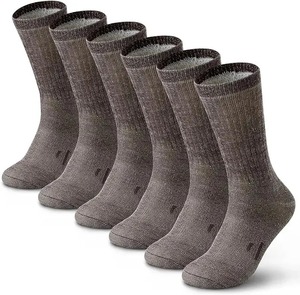 Calcetines de senderismo de lana merino 90% para hombre, calcetines térmicos cálidos para botas de invierno para hombre - Product Image 4