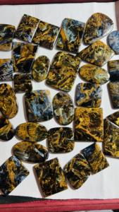 Cabochon de Pieterite naturelle de haute qualité, pierre précieuse en vrac, multi-feu, pour la fabrication de bijoux, prix de gros. - Product Image 5