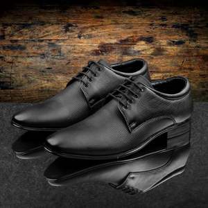 Premium Men's Formal Oxford <b>Shoes</b> Flat <b>Open</b> Leather Office Wedding Business Wear Light Weight Spring Autumn Season Appropriate - Product Image 5