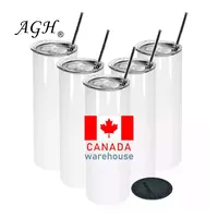 AGH 10OZ sublimation wine tumblers blanks, 50Pack