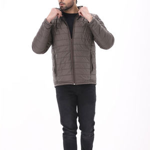 Veste matelassée pour hommes, veste matelassée résistante à l'eau, doudoune chaude d'hiver pour hommes avec OEM - Product Image 1