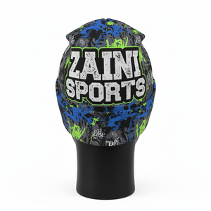 Premium 280 GSM Polyester Spandex <b>Women</b> <b>Beanie</b> Cap Multicolor Graphic Print Custom Logo Sublimation Jacquard <b>Beanies</b> Cap - Product Image 2