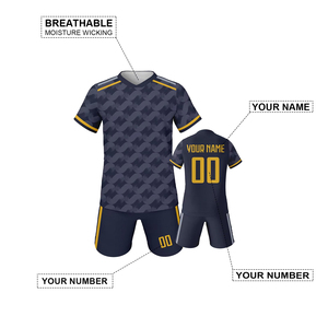 Collection de vêtements de football pour enfants, uniforme sportif haut de gamme, exportation, tenue de match pour enfants, tenue de football confortable pour l'équipe - Product Image 2