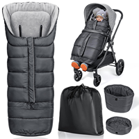 Sac de poussette pour tout-petit, durable et chaud, sac de poussette d'hiver réglable
