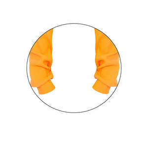 Ensemble de sweat-shirts à capuche surdimensionnés en coton imprimé personnalisé, col rond, coupe courte, style sport pour femme, hiver - Product Image 3