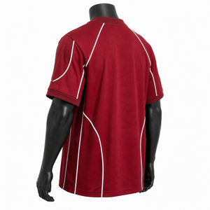 Maillot de sport personnalisé en mesh pour hommes, respirant, séchage rapide, uniforme d'équipe athlétique, OEM ODM, vente en gros, vêtements d'entraînement - Product Image 6