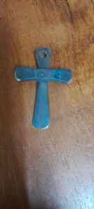 Colgantes de corazón de metal martillado chapados en cobre de color natural de coníferas hechos a medida para diseñadores de joyas y reventa de Tiendas de Cuentas - Product Image 2