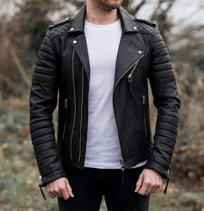 Veste en cuir pour hommes Top Design 100% de haute qualité avec capuche à manches longues pour un prix raisonnable conception personnalisée disponible - Product Image 2