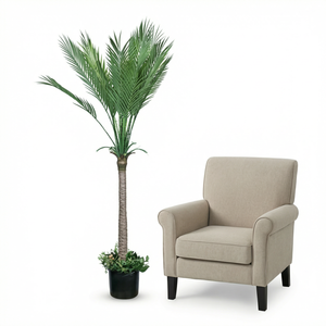Plante artificielle Palmier du paradis à tige unique - Product Image 4