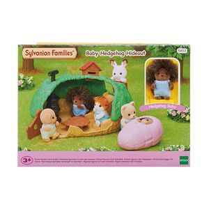 Sylvanian Families - Juego de Cuna para Bebé Erizo, Juguete de Peluche para Niños de 3+ Años - Product Image 1