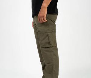 Haute qualité confortable pour hommes Nouveau design Pantalon cargo pour hommes en coton taille haute motif droit Style sport Meilleur prix - Product Image 2