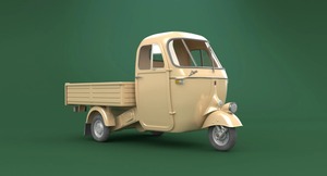 Tricycle électrique jaune à trois roues, véhicule de livraison léger, utilitaire, transport commercial, 60V - Product Image 6
