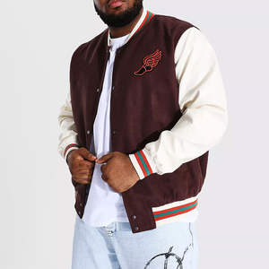 OEM Customized Logo Wool Chenille Embroidery Baseball Letterman <b>Jackets</b> Men <b>Vintage</b> <b>Varsity</b> <b>Jackets</b> Wholesale - Product Image 1