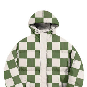 Nouvelle arrivée Veste matelassée en duvet personnalisée Veste matelassée d'hiver chaude Vente en gros Veste matelassée grande taille pour hommes - Product Image 5