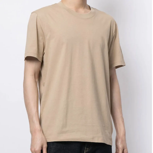 เสื้อยืดคอกลมชายคุณภาพสูง ผ้าฝ้าย 100% และโพลีเอสเตอร์ ขายส่ง รับทำโลโก้ เสื้อยืดเปล่าไม่มีลาย - Product Image 2