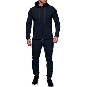 Logo personnalisé Survêtements de sport de haute qualité pour hommes Survêtements de sport dernière mode Ensembles 2 pièces Survêtements pour hommes Pulls à capuche - Product Image 1