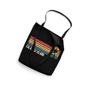 100pcs New Fashion Eco-friendly Custom Logo Printed Reusable Recycled Handled <b>Canvas</b> Cotton Tote <b>Large</b> Capacity Shopping Bags - Product Image 4