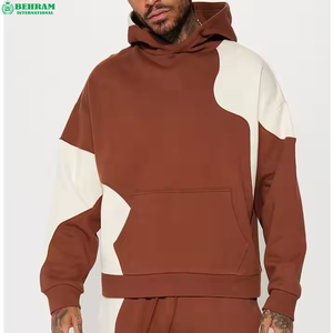 Sweat à capuche unisexe personnalisé pour logo, motif uni, 100% molleton épais/éponge française, écologique, effet vieilli, délavé à l'acide - Product Image 3