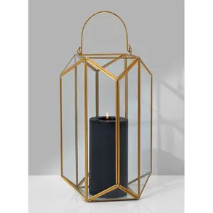 Candelabros de metal dorado personalizados, farolillos y tarros a bajo precio para uso en exteriores para Bodas de Halloween y fiestas de Ramadán - Product Image 2