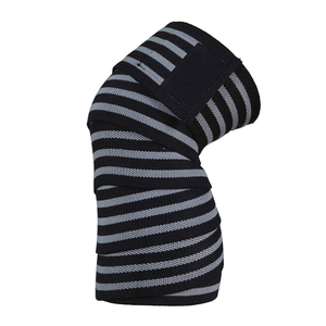 Genouillère de compression tricotée respirante unisexe à enfiler pour toutes les saisons – Protection des genoux en gros - Product Image 6