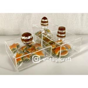 Madera Pulida con Incrustaciones de Nácar, Servidor de Chocolate Ecológico con Diseño de Animal, Regalo Tradicional de Ramadán - Product Image 1
