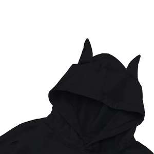 Camisetas con Capucha Personalizadas para Hombre, Sudaderas con Capucha de Estilo Urbano con Estampado Digital Personalizado en las Orejas - Product Image 3