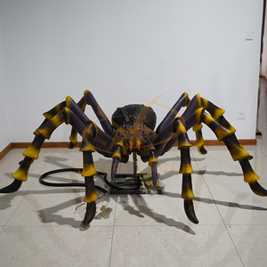 Mô hình nhện mô phỏng điện trong nhà thực tế cho các trung tâm mua sắm khu vực công cộng mô phỏng động vật kim loại cho công viên giải trí - Product Image 2