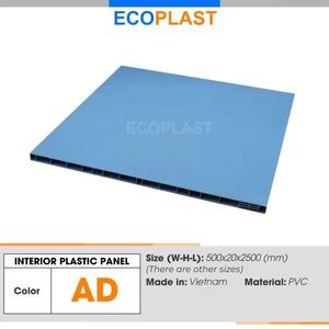 ECOPLAST, diseño minimalista moderno, paneles interiores de plástico de PVC, muebles de sala de estar de dormitorio de Color personalizado, incluye - Product Image 6