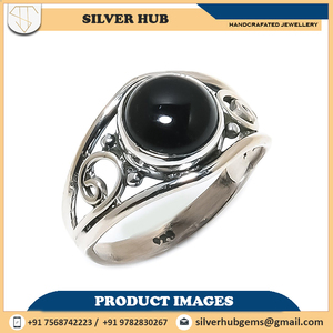 แหวนเงินแท้ทำมือ925เงินแท้เครื่องประดับวินเทจอัญมณีลาบราดอไรต์สำหรับงานแต่งงานงานวันเกิดงานปาร์ตี้ขายส่ง - Product Image 4