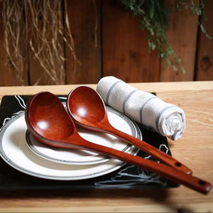 Ensemble de table de collection d'ustensiles de cuisine en bambou naturel durable personnalisable en gros - Product Image 1