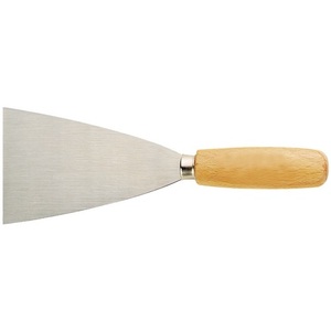 Spatule de peintre professionnelle ovale plate en bois TRUFA de 40 mm de large, finement polie, pinceaux à peinture - Product Image 1