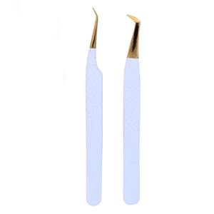 Pince à épiler pour cils HERMANN MEDITECH HM-ET-207 en acier inoxydable, outil de beauté de précision, pointes fines et lisses, précision accrue pour les cils - Product Image 5