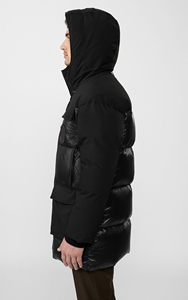 Vente en gros nouveauté 2025 veste en velours côtelé personnalisée OEM pour hommes veste en duvet à bulles d'hiver coupe ample manteau chaud rembourré - Product Image 2