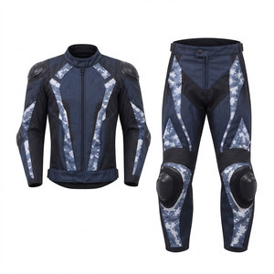 Traje de Motociclismo de Cordura Textil Avanzado, Talla Grande, Transpirable, Resistente al Viento, Seguro para Carreras de Motos, Sesiones en Pista y Conducción en Carretera - Product Image 1