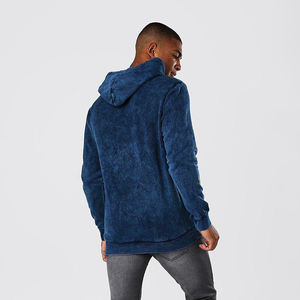 Streetwear en coton éponge française surdimensionné lavage à l'acide sweats à capuche pour hommes personnalisé sweat à capuche peinture vintage sweat à capuche épais délavé au soleil - Product Image 2