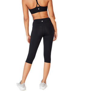 Conjunto de Yoga sin costuras de secado rápido para mujer, Reversible Sujetador deportivo, mallas, camisetas deportivas transpirables, pantalones, patrón sólido XS - Product Image 4