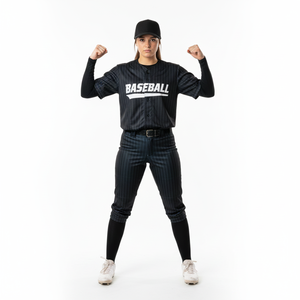 Ensemble de maillot et de pantalon de baseball personnalisé, respirant, en polyester, vêtements d'équipe, design entièrement sublimé pour les clubs, les ligues, les académies - Product Image 5