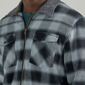 เสื้อถักผ้าสักหลาดใส่สบายสำหรับผู้ชายเสื้อเดรสผ้าฟลีซแฟชั่นสำหรับฤดูใบไม้ร่วง - Product Image 3