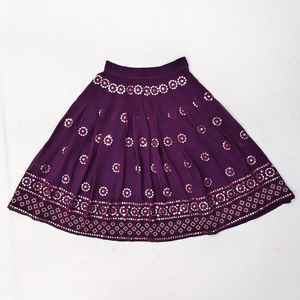Shoryam Fashion Lehenga Choli pour enfants, de créateur, violet, longueur au sol, broderie miroir, tenue de fête et de cérémonie indienne pour filles - Product Image 4