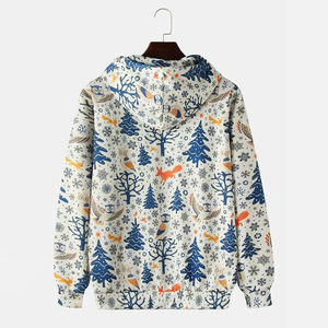 Sudaderas con capucha de sublimación para hombres de peso ligero en tarifa razonable Venta caliente Fácil desgaste Logotipo personalizado Sudaderas con capucha de sublimación de tendencia superior - Product Image 2