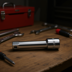 Extensions de raccords carrés mâles et femelles chromés de 1/4 po – Catégorie de produit : Prises - Product Image 3