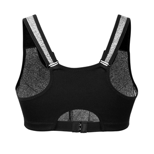 Sujetador Deportivo para Mujer 2026, Más Vendido, Transpirable, con Cierre, Soporte Alto, Secado Rápido, con Logotipo Frontal, Color Personalizado, Ropa de Gimnasio - Product Image 3