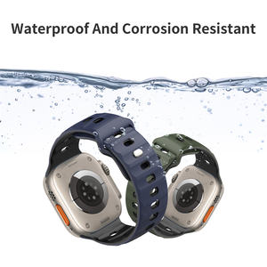 <span class=keywords><strong>Bracelet</strong></span> en silicone respirant <span class=keywords><strong>Ocean</strong></span> Sport pour <span class=keywords><strong>Apple</strong></span> <span class=keywords><strong>Watch</strong></span> Band 42mm 44mm 45mm 46mm 49mm <span class=keywords><strong>Bracelet</strong></span> de remplacement en caoutchouc Bandes de <span class=keywords><strong>bracelet</strong></span> - Product Image 4