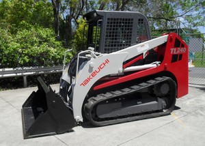 2024 Takeuchi TL240 <b>Tracked</b> Skid Steer Loader 4 Ton Gearbox Engine Power 80HP Hours 2260 - Product Image 6