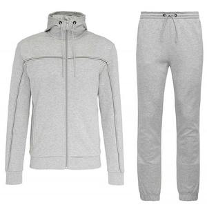 OEM Service de haute qualité unisexe sport athlétique décontracté 2 pièces Full Zip Jogging survêtement imprimé Technics 100% coton - Product Image 6