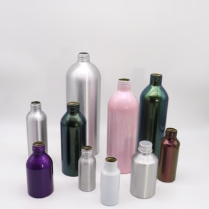 Vente en gros au Vietnam de bouteilles métalliques en aluminium pour produits liquides Concept d'emballage pour shampooing revitalisant et autres liquides - Product Image 1