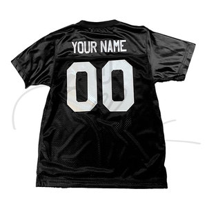 Conjunto de Camiseta de Fútbol Americano de Verano de Talla Grande, Transpirable y Personalizada de Alta Calidad, al por Mayor, de Manga Corta para Niños y Jóvenes - Product Image 2