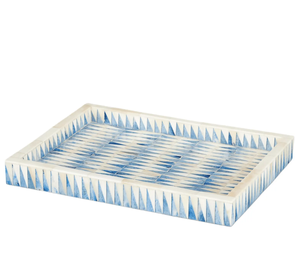 Elegante bandeja para servir con incrustaciones de hueso y resina Hueso natural de alta calidad con plástico Muy barato de la India - Product Image 3