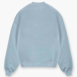 Sudaderas con capucha con logotipo personalizado bordado básico de gran tamaño con hombros caídos 100% algodón para hombre sudadera para hombre para lavado ácido de invierno - Product Image 6